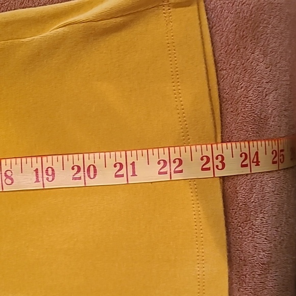 Cynthia Rowley mustard yellow tank top - Picture 5 of 5